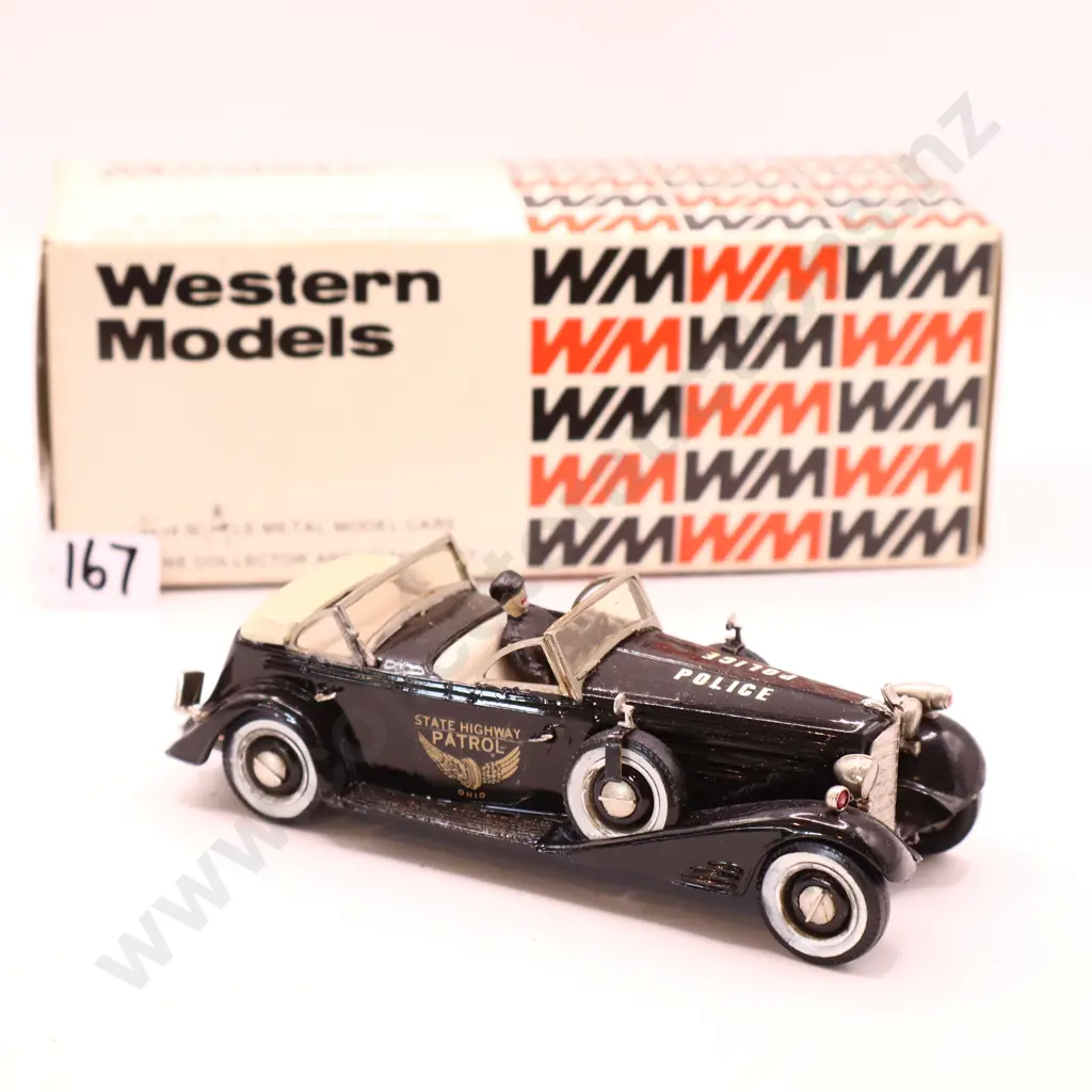 1/43 Western Models  Cadillac  State Highway Patrol  Image 1++