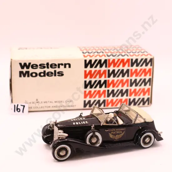 1/43 Western Models  Cadillac  State Highway Patrol 