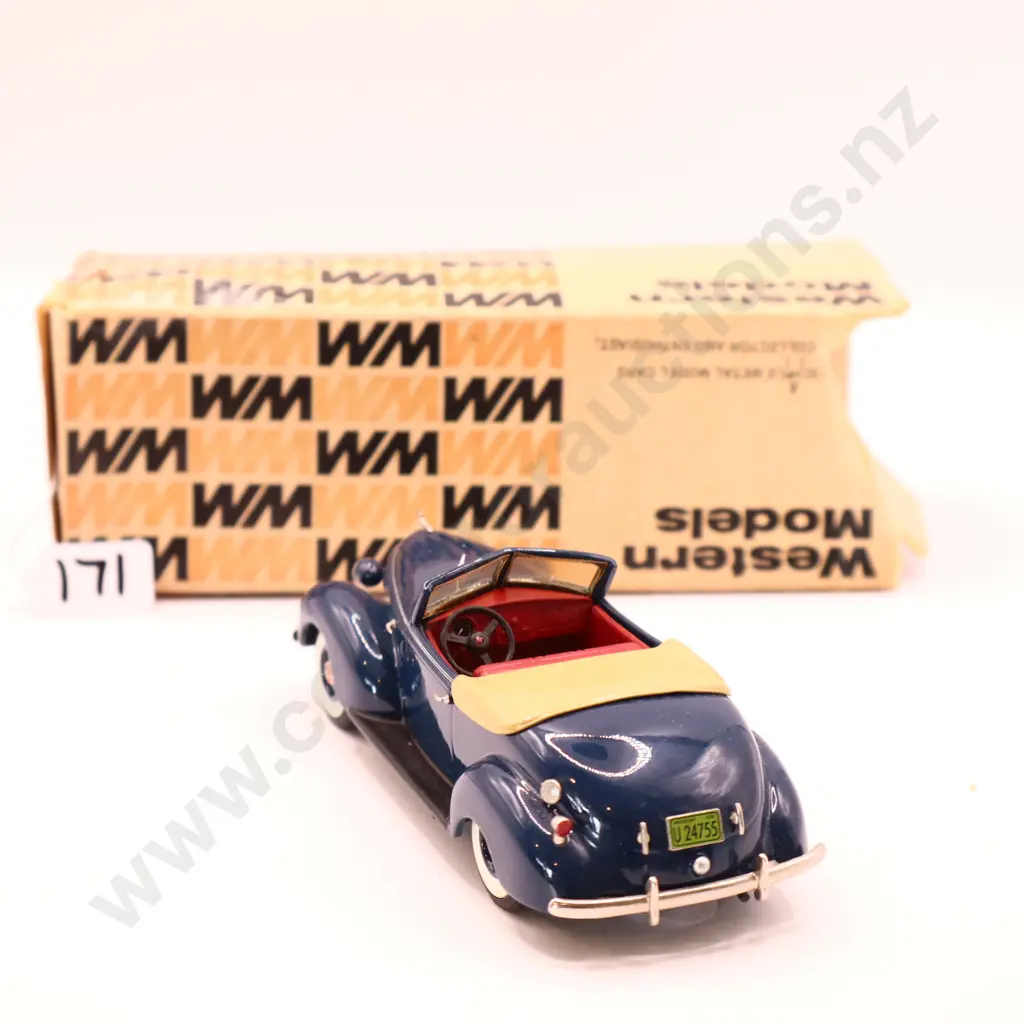 1/43 Western Models  Hudson 112  1938  " Mini Marque 43 " Image 1++