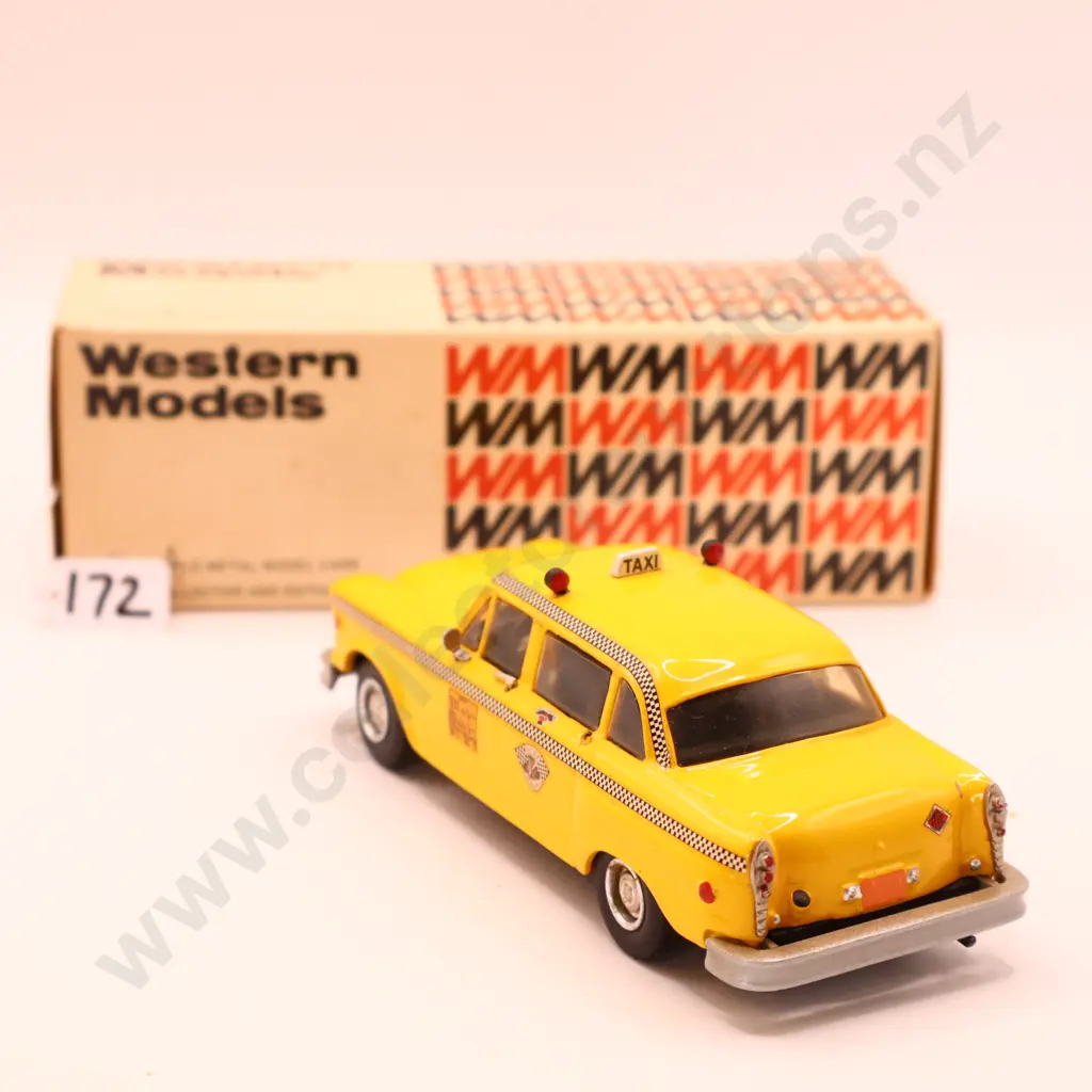 1/43 Western Model  Checker Cab  Image 1++