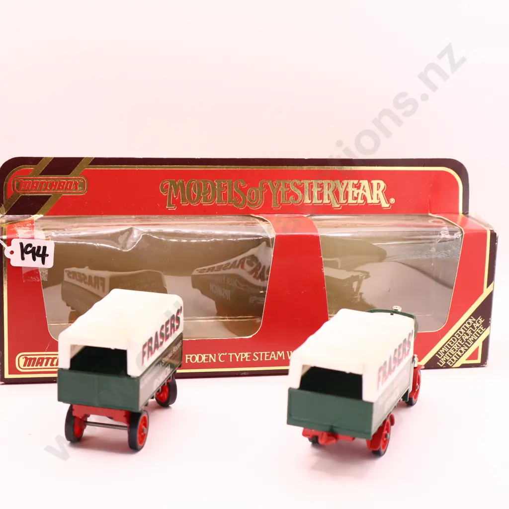 Matchbox Models of yesteryear  1922 Foden  C Type steam wagon Image 1++