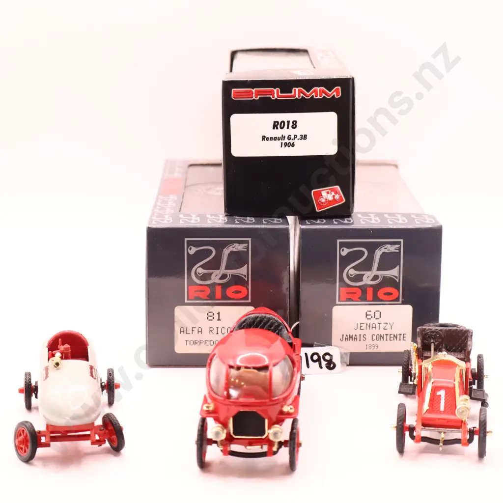 Assorted Boxed Rio Models x3 Image 1++