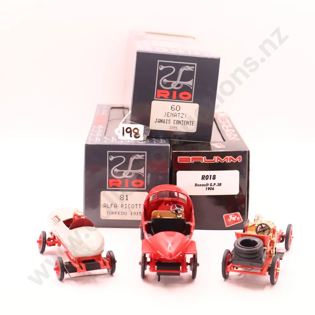 Assorted Boxed Rio Models x3 Image 1++
