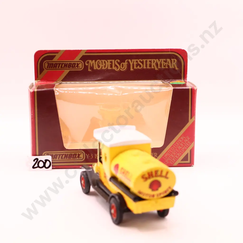 Matchbox Models of Yesteryear  Model T Ford Tanker  1912 "shell" Image 1++