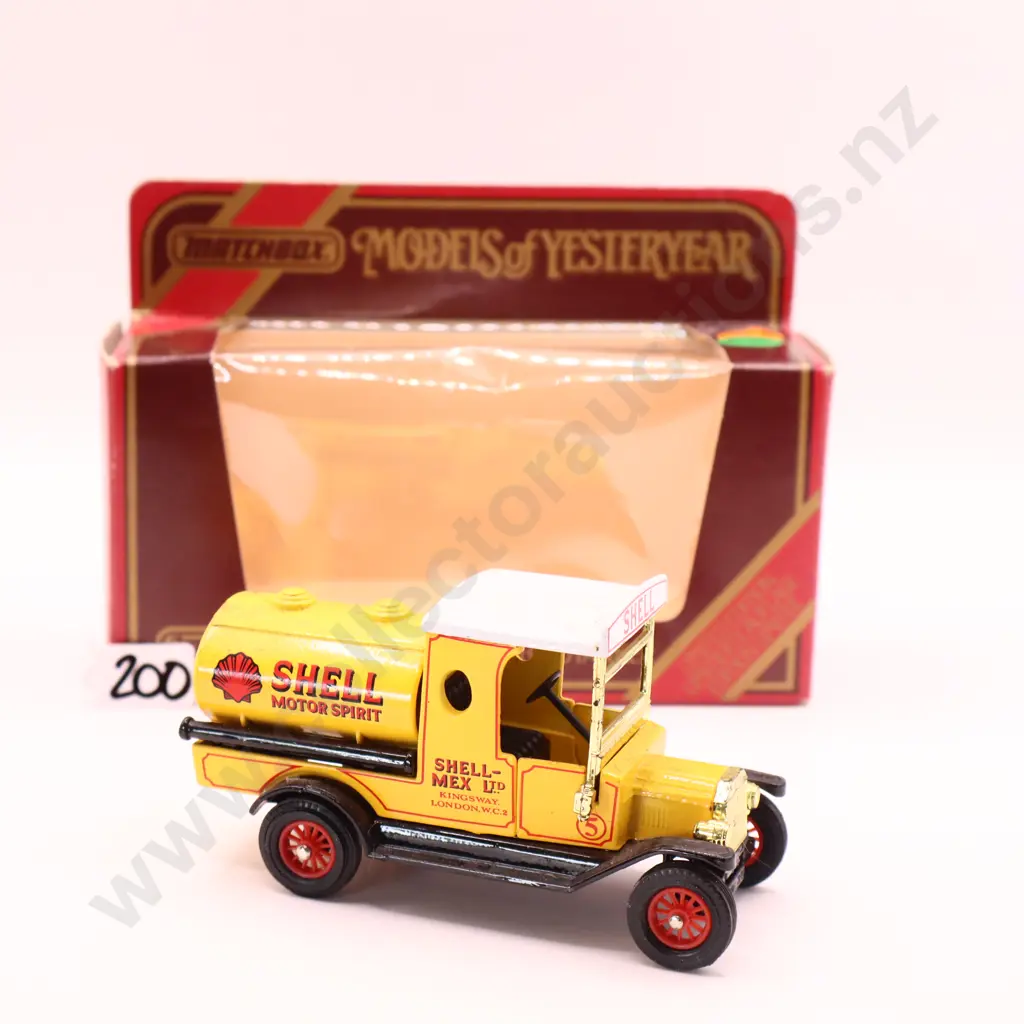 Matchbox Models of Yesteryear  Model T Ford Tanker  1912 "shell" Image 1++