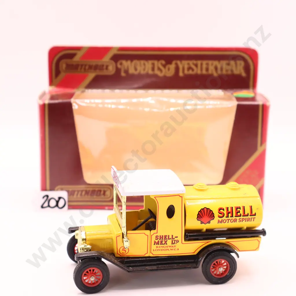 Matchbox Models of Yesteryear  Model T Ford Tanker  1912 "shell" Image 1++