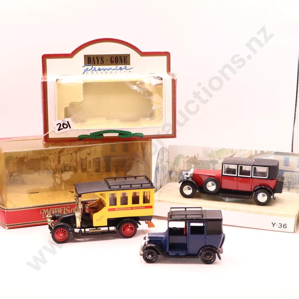 Assorted boxed days gone by models of yesteryear x 3 Image 1++