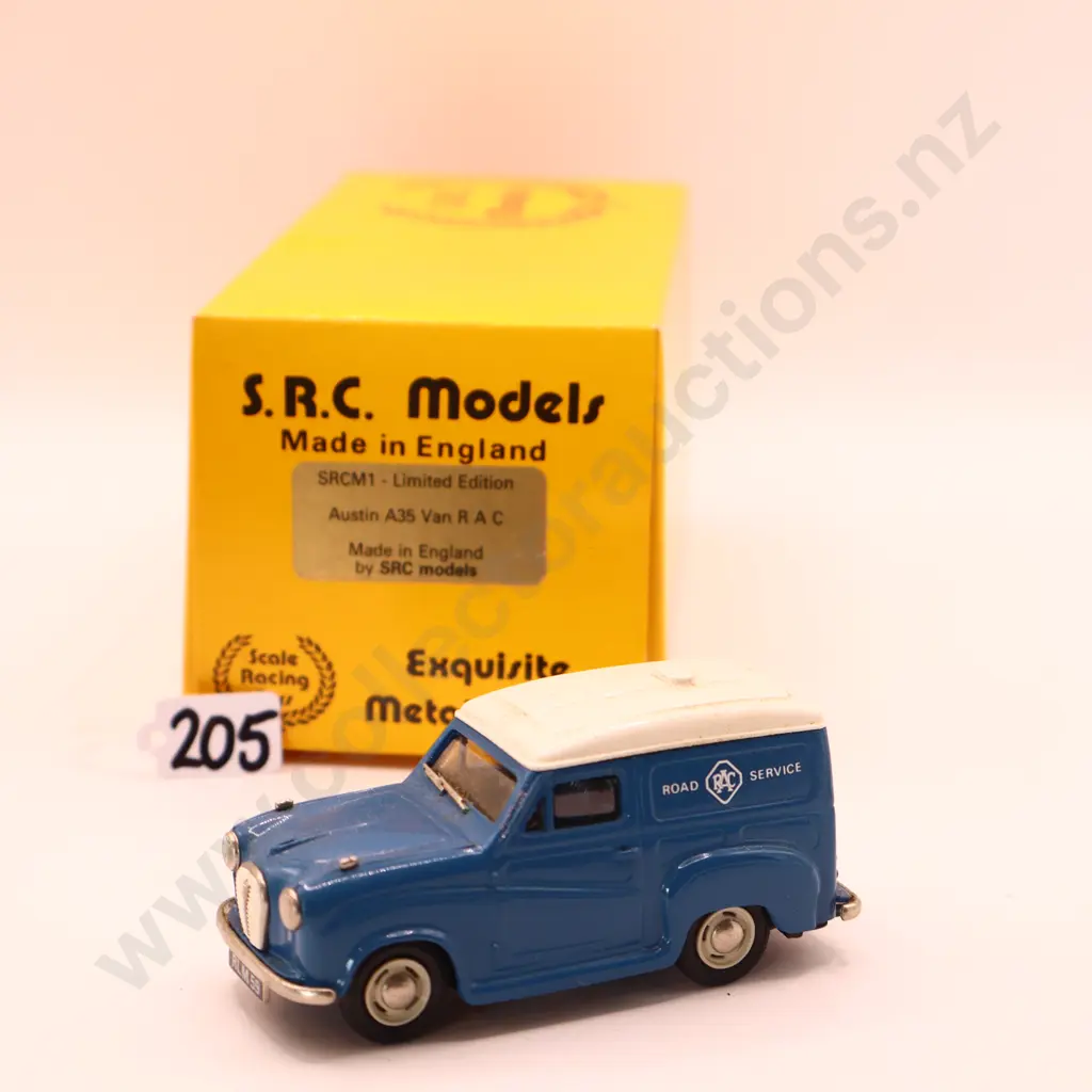 S.R.C Models  Austin  A35  Van RAC Image 1++