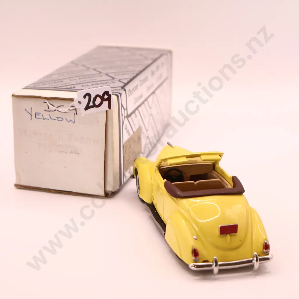 1/43 Durham  Classics  38 Lincoln Zephyr Image 1++