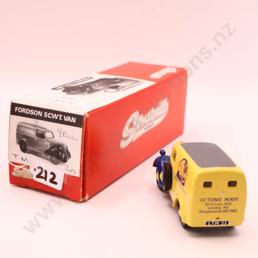 1/43 Somerville Fordson 5cwt Van  London Toy Show  Image 1++
