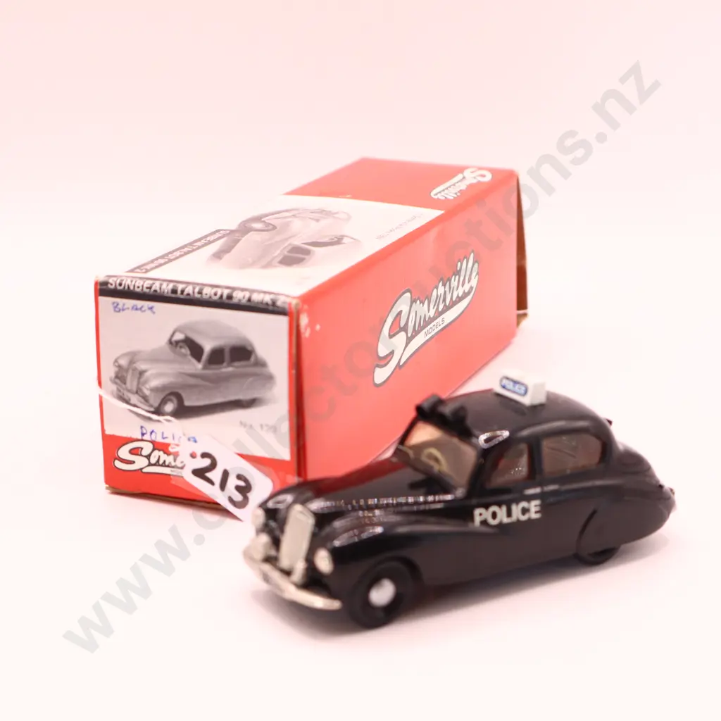 1/43 Somerville Sunbeam Talbot 90 MKII  Police  Image 1++