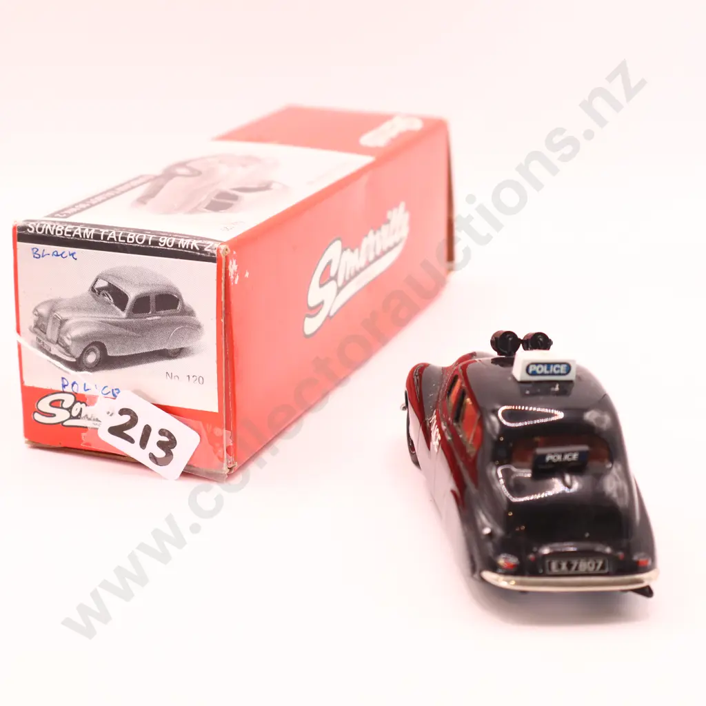 1/43 Somerville Sunbeam Talbot 90 MKII  Police  Image 1++