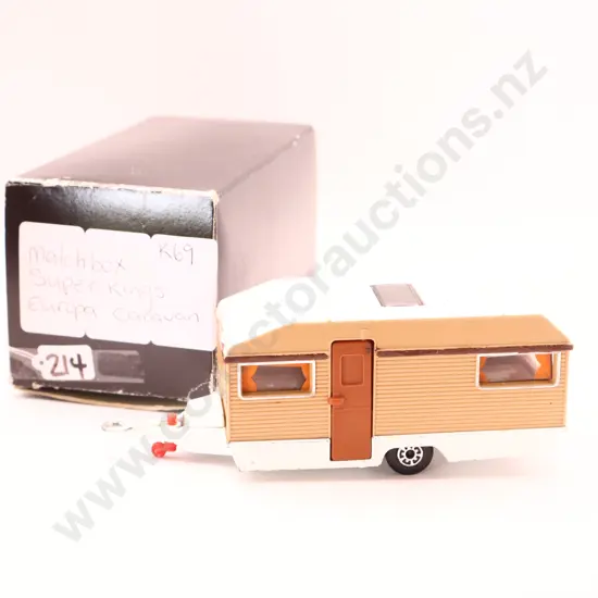 Matchbox super King Europa Caravan