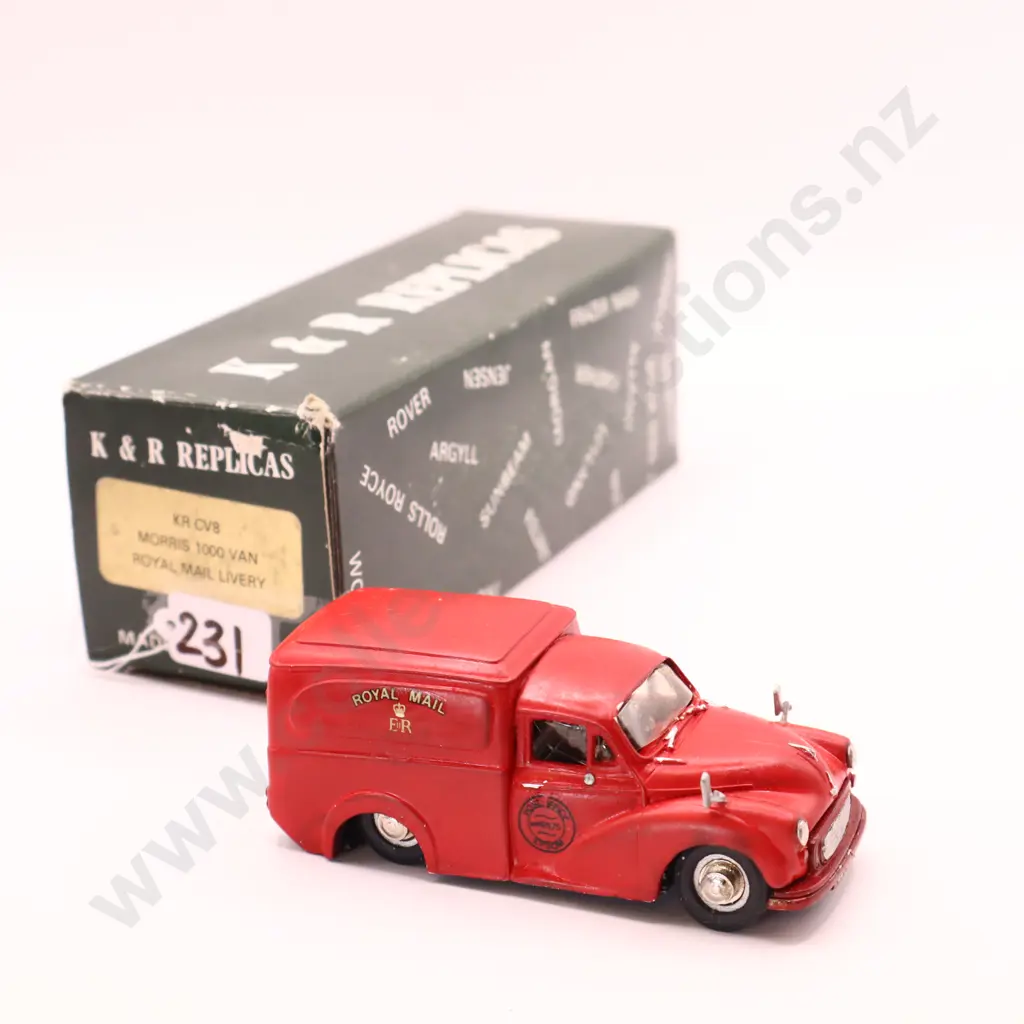 K & R  Replicas Morris 100D Van Royal Mail  Image 1++