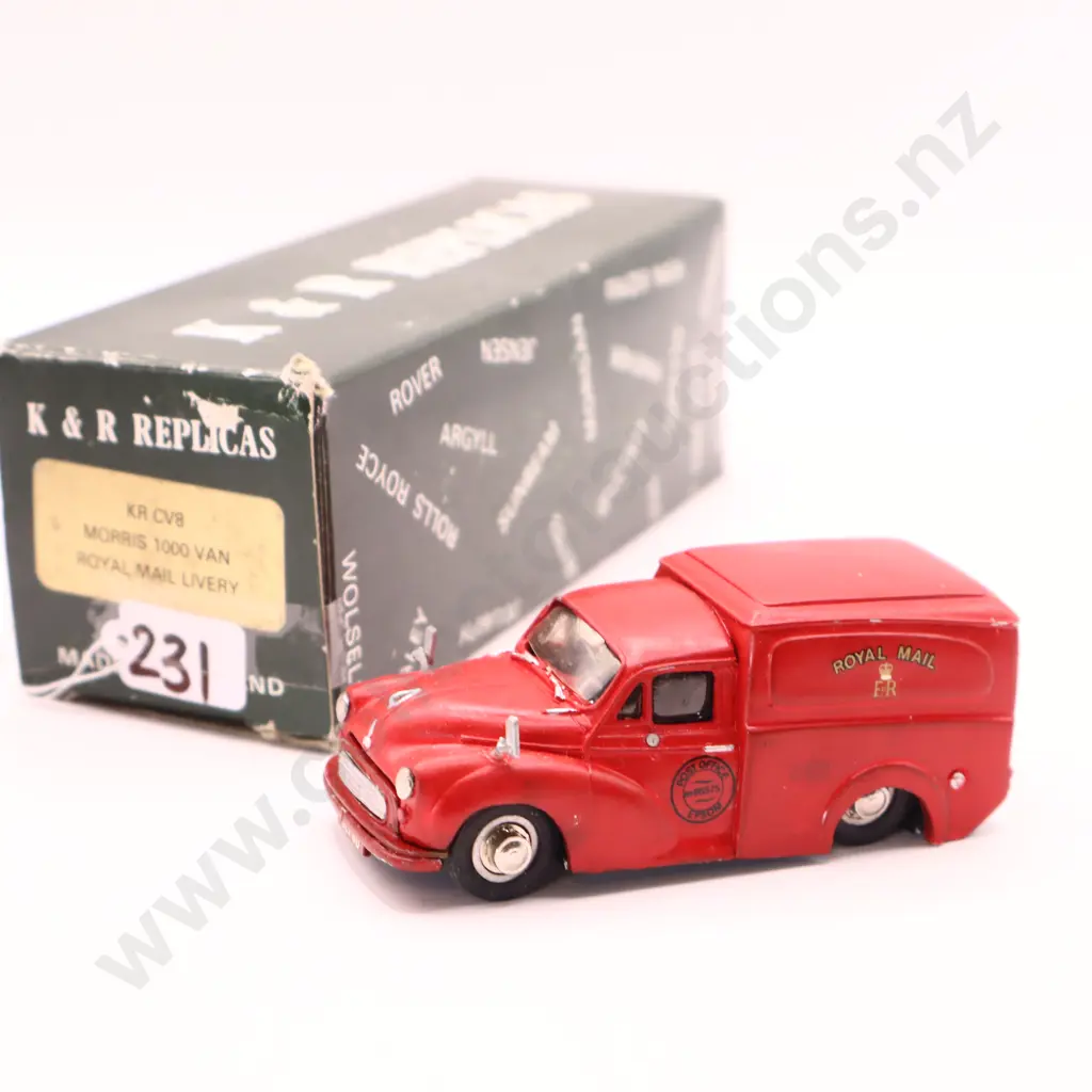 K & R  Replicas Morris 100D Van Royal Mail  Image 1++