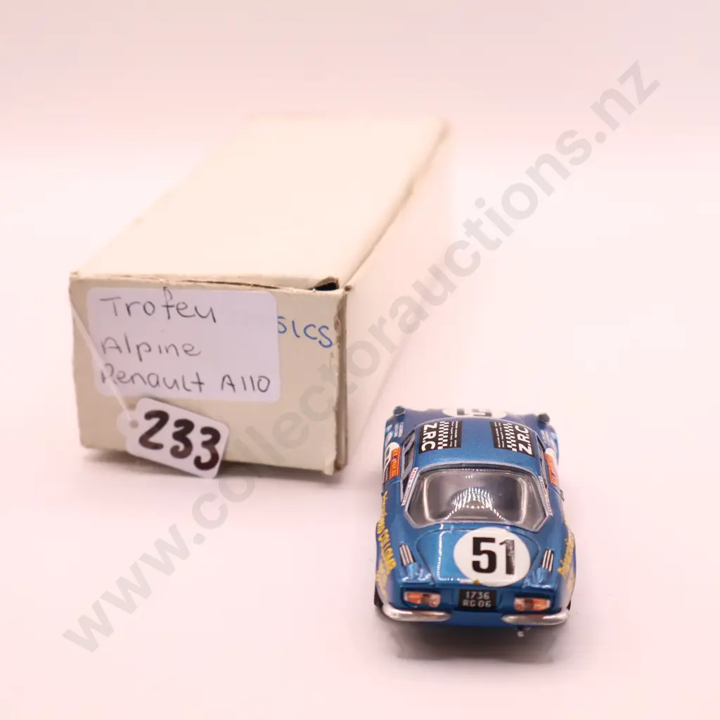 Trofeu Alpine Renault A110 Image 1++