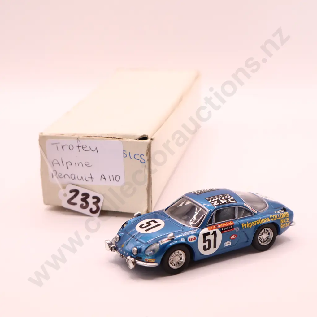 Trofeu Alpine Renault A110 Image 1++