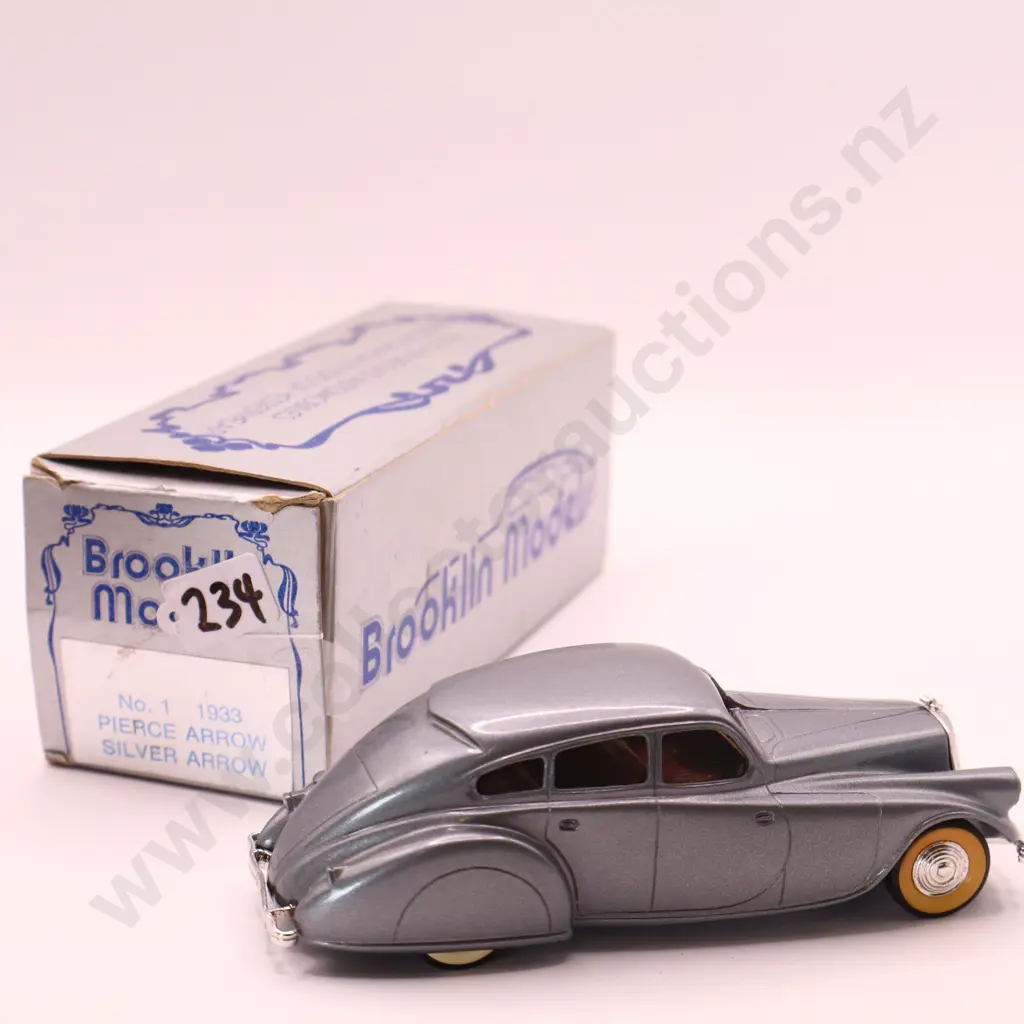 Brooklin Models Pierce Arrow  Silver Arrow  1933 Image 1++