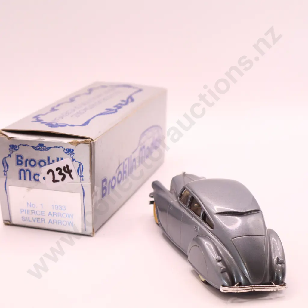 Brooklin Models Pierce Arrow  Silver Arrow  1933 Image 1++