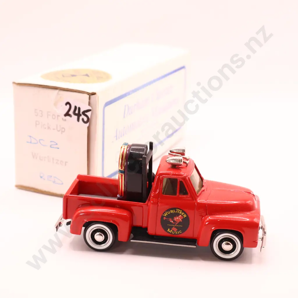 1/43 Durham 53 Ford Pick Up Wurlitzer Music  Image 1++