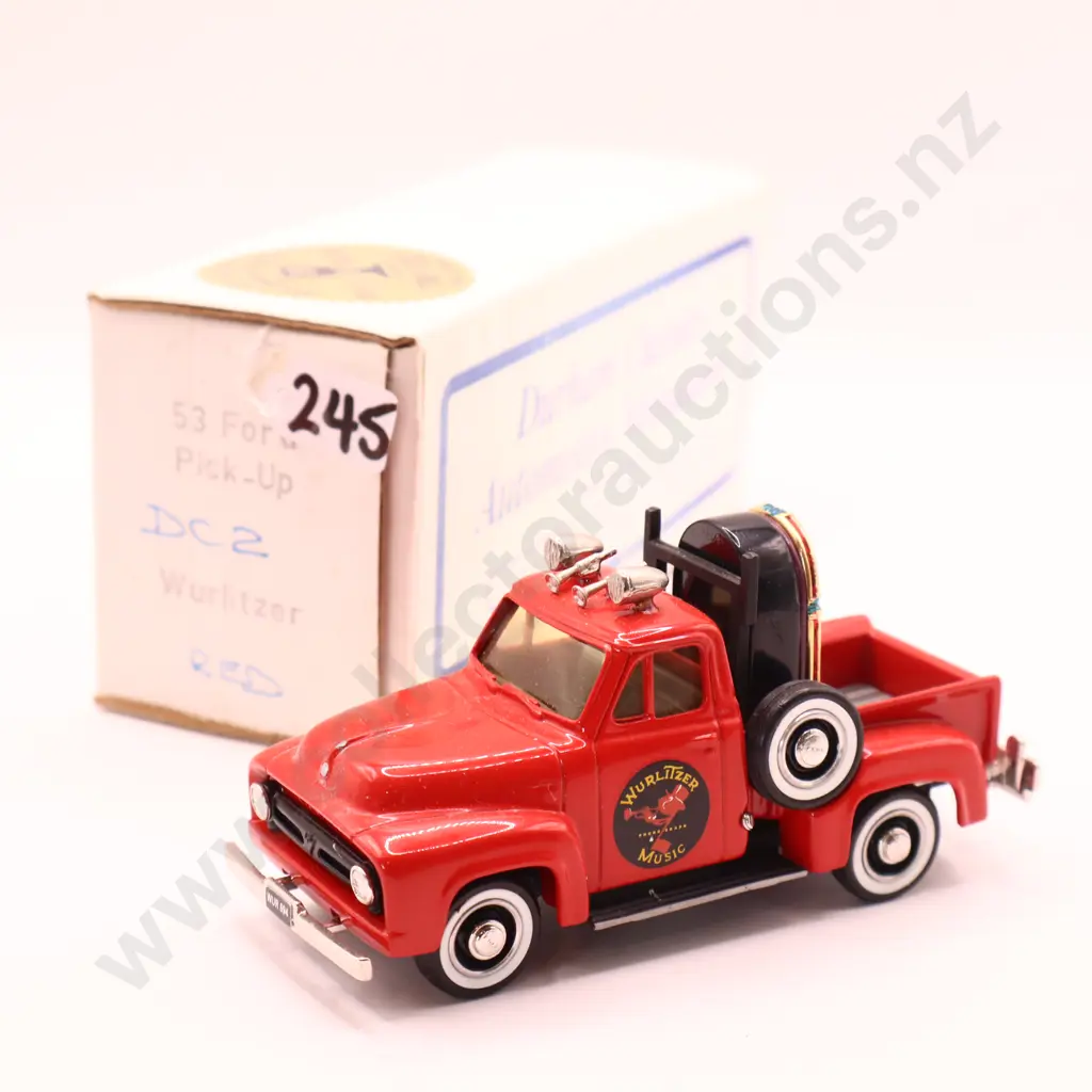 1/43 Durham 53 Ford Pick Up Wurlitzer Music  Image 1++