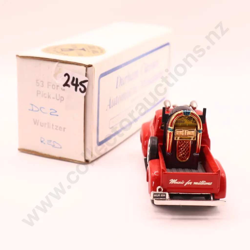 1/43 Durham 53 Ford Pick Up Wurlitzer Music  Image 1++