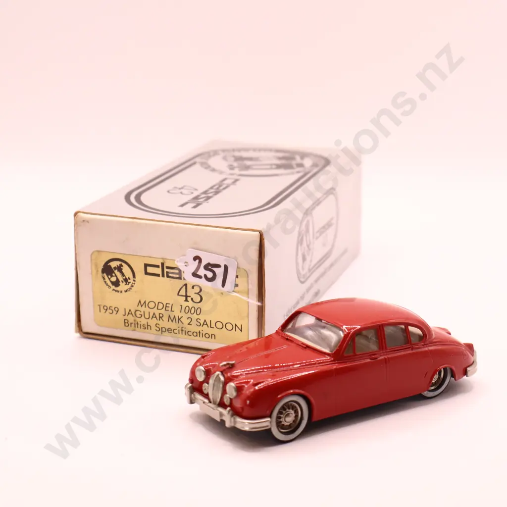 Grandprix  Models Jaguar  MKII  Saloon 1959 Image 1++