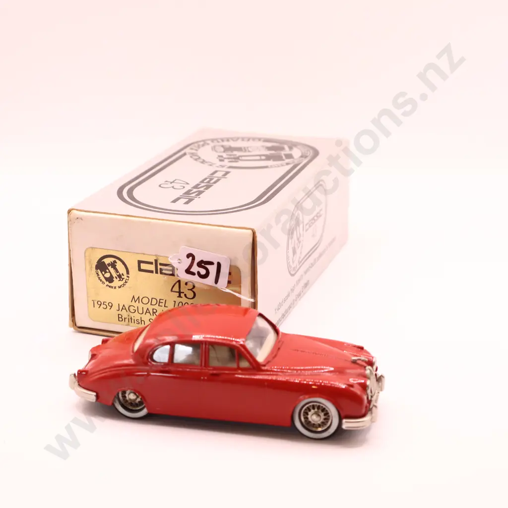 Grandprix  Models Jaguar  MKII  Saloon 1959 Image 1++