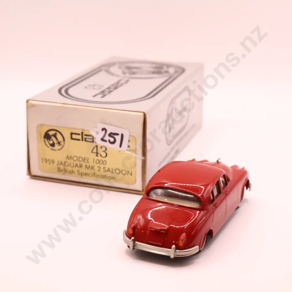 Grandprix  Models Jaguar  MKII  Saloon 1959 Image 1++