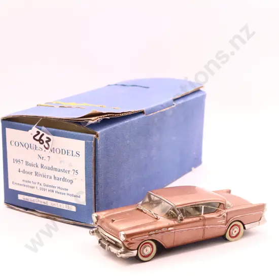 Conquest Models Buick Roadmaster  75  4 door Riveria 
