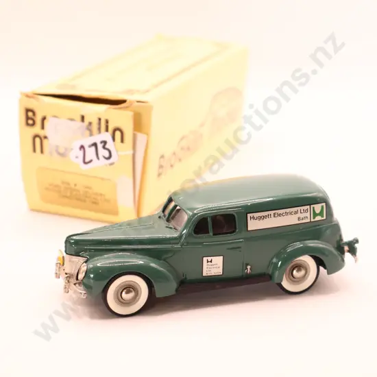 1/43 Brooklin Models  Ford Sedan Delivery 1940 Huggett Electriacal