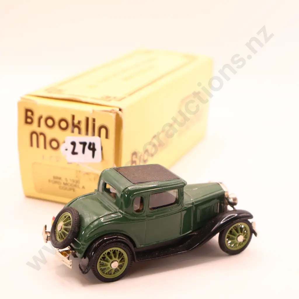 1/43 Brooklin Models Ford Model A coupe  1930 Image 1++