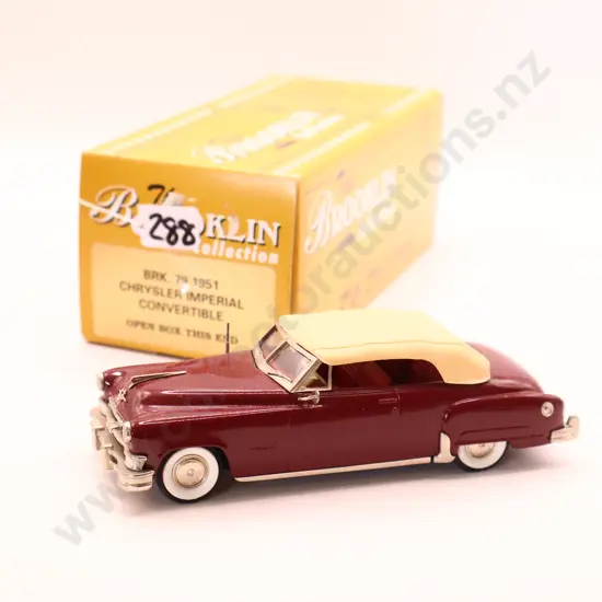 1/43 Brooklin Models  Chrysler  Imperial 1951