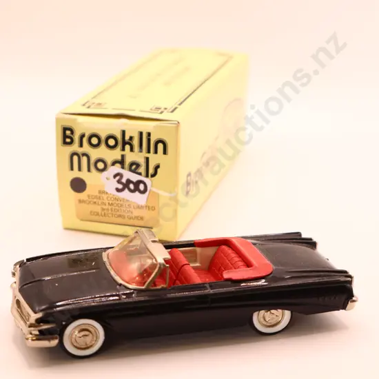 1/43 Brooklin Models  Edsel 3rd Edition Collectors Guide 1960