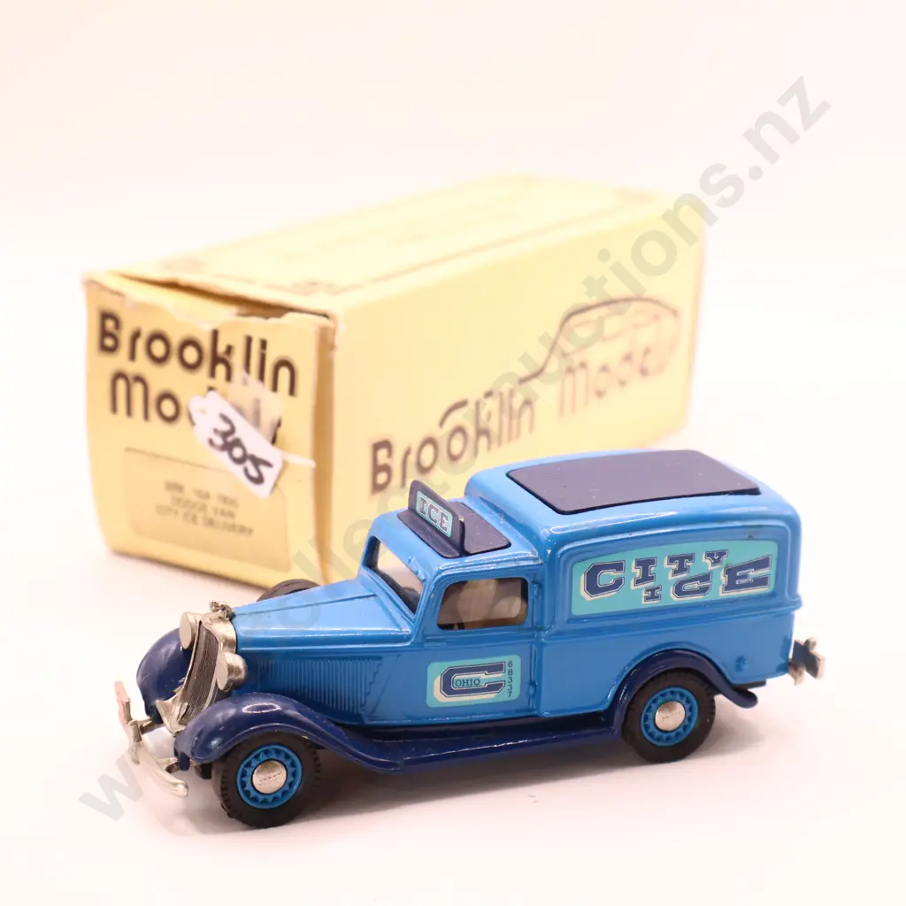 1/43 Brooklin Models Dodge Van  City  Ice Delivery 1935 Image 1++