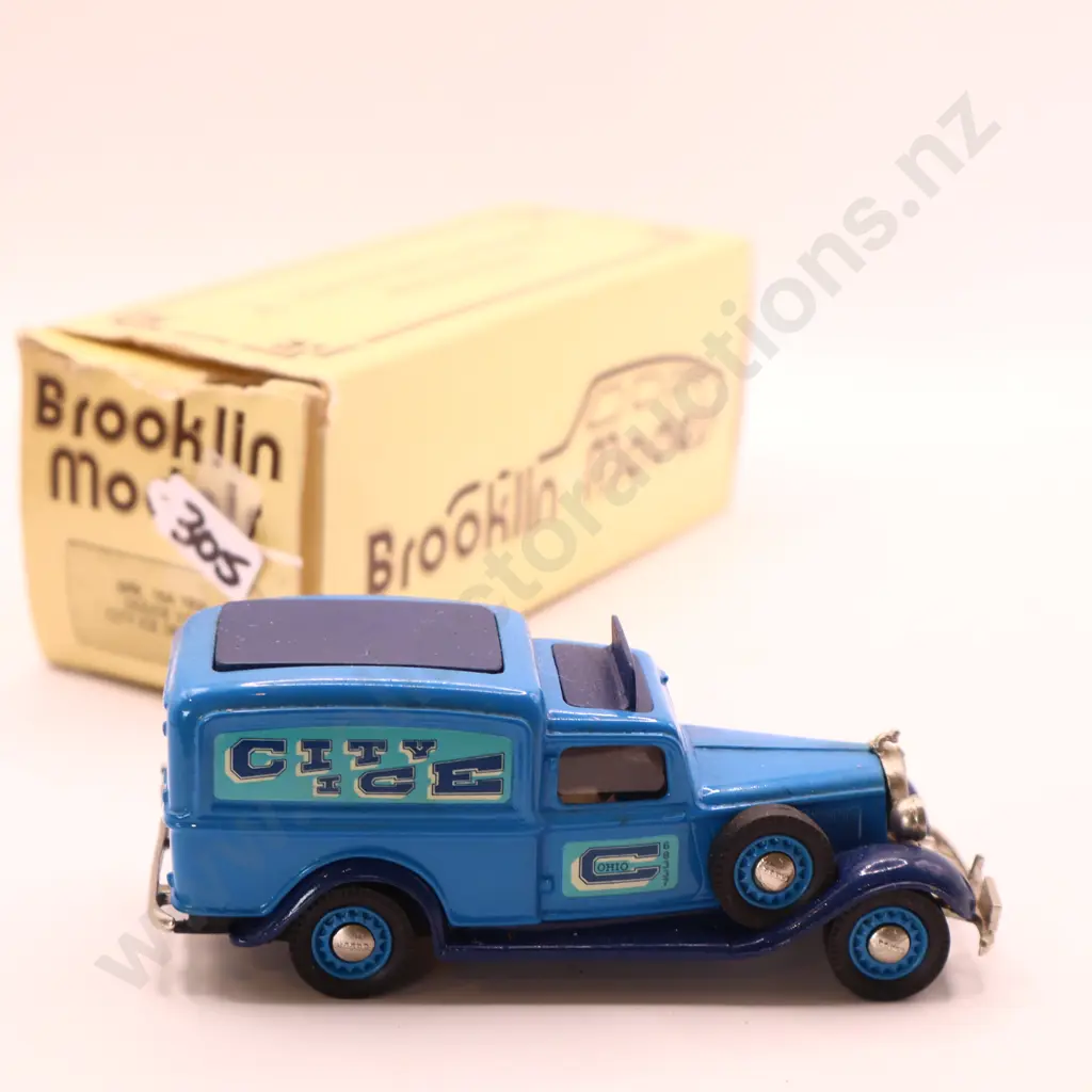1/43 Brooklin Models Dodge Van  City  Ice Delivery 1935 Image 1++