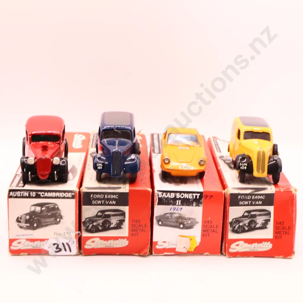 Assorted  boxed somerville Models x 4 Image 1++