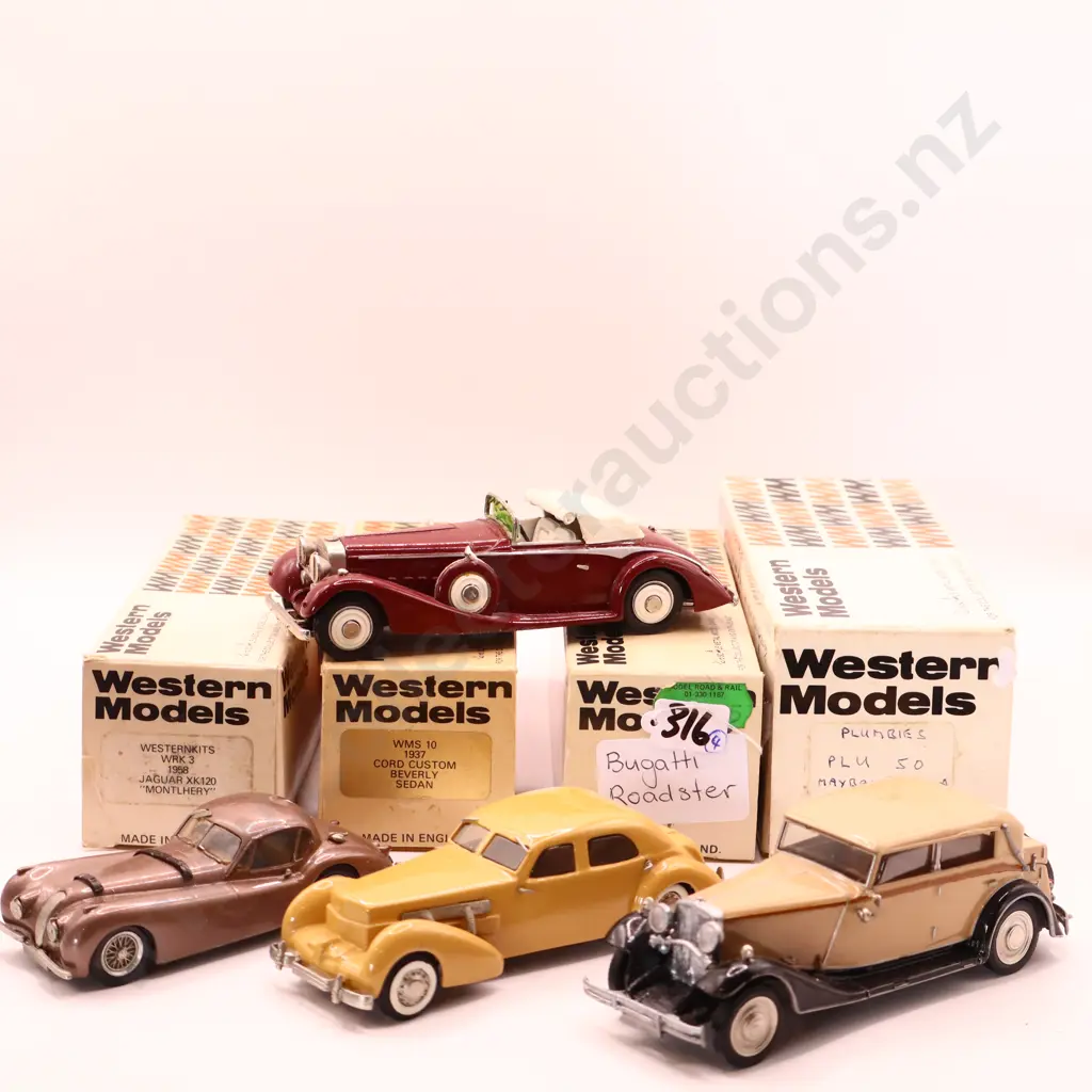 Western Models Assorted x 4 Boxed cars  Image 1++
