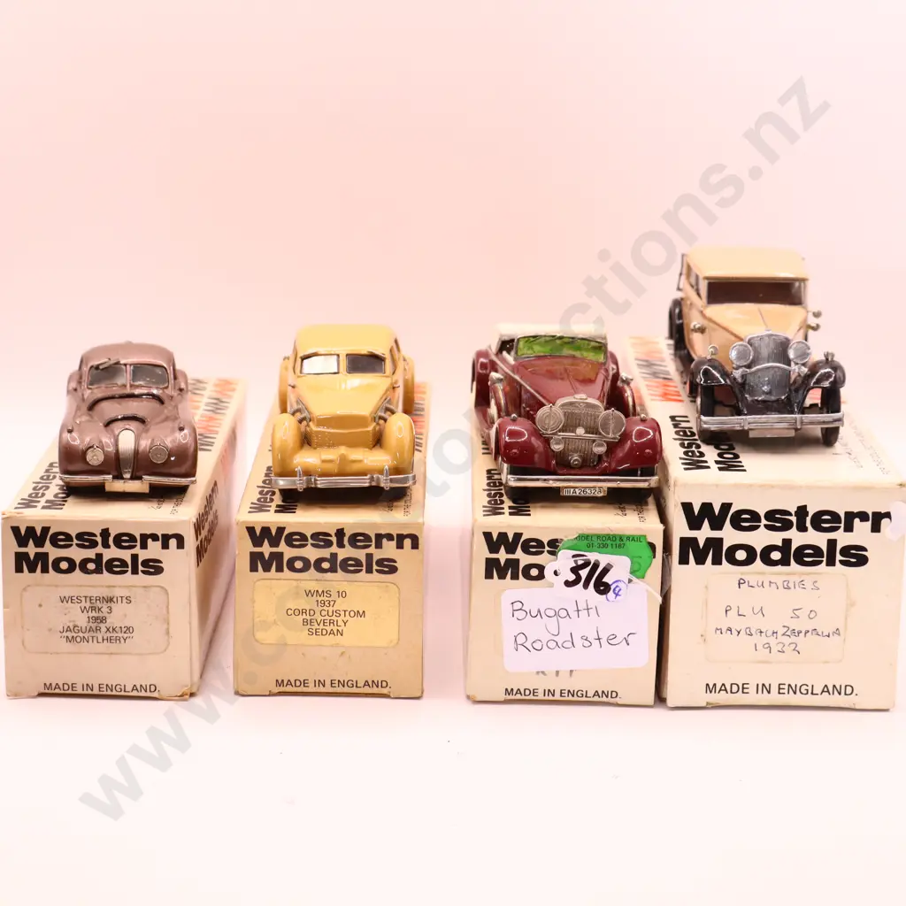 Western Models Assorted x 4 Boxed cars  Image 1++