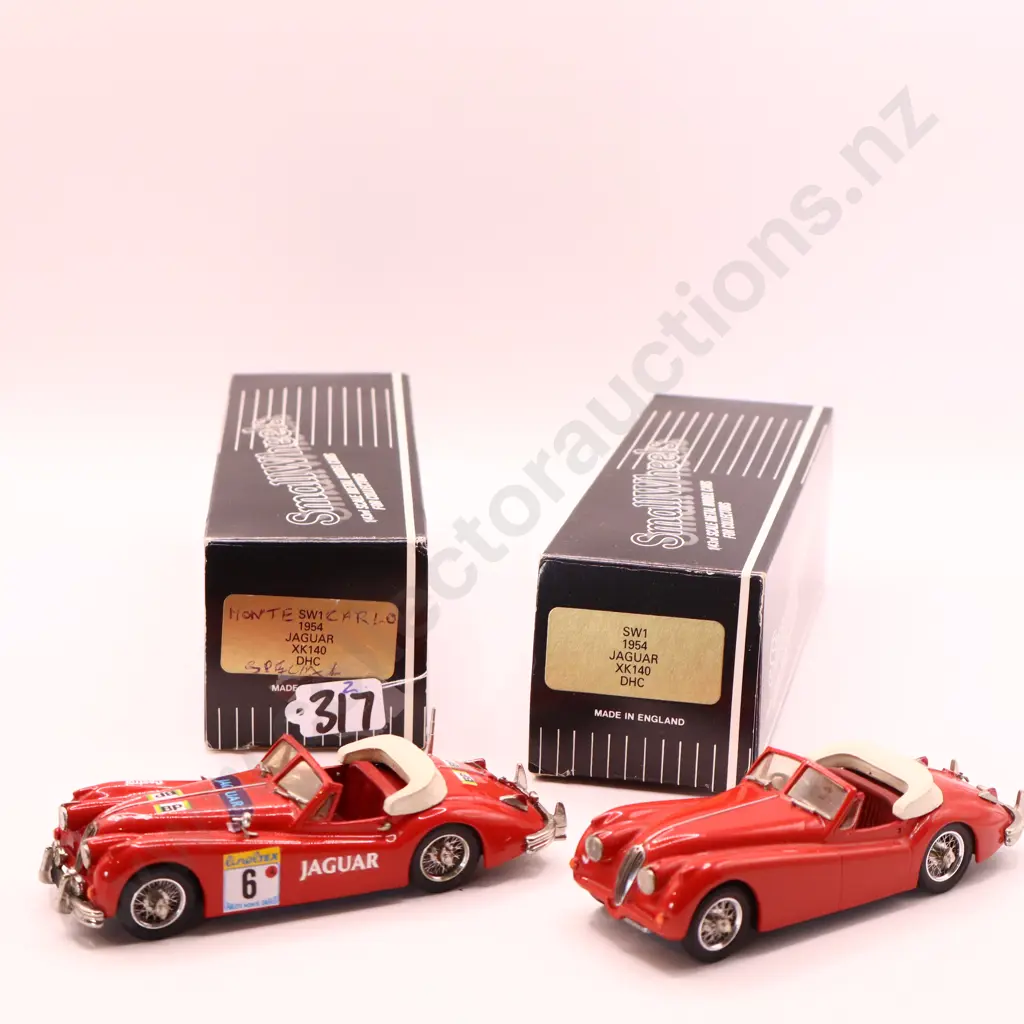 Western Models  Small wheels x 2 boxed cars  Jaguar XK140 Image 1++