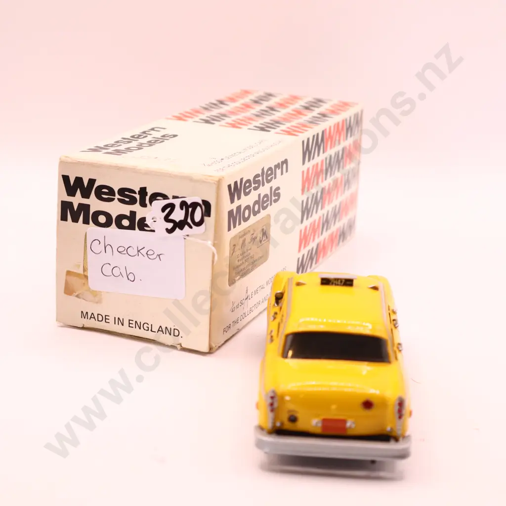 Western Models  Checker Cab  Image 1++