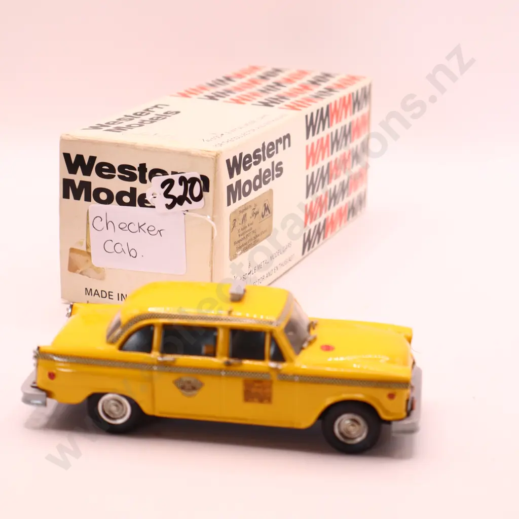 Western Models  Checker Cab  Image 1++