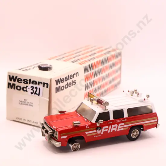 Western Models  Chevrolet  C10 Suburban  Fire  damaged wheel 