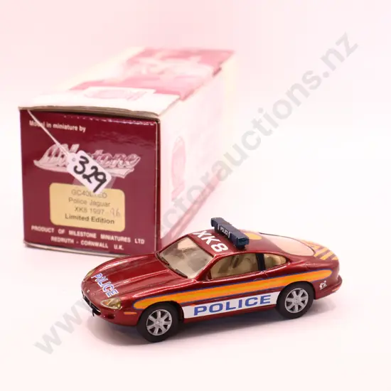 Milestone Models  Jaguar  XK8  1997 Police Car 