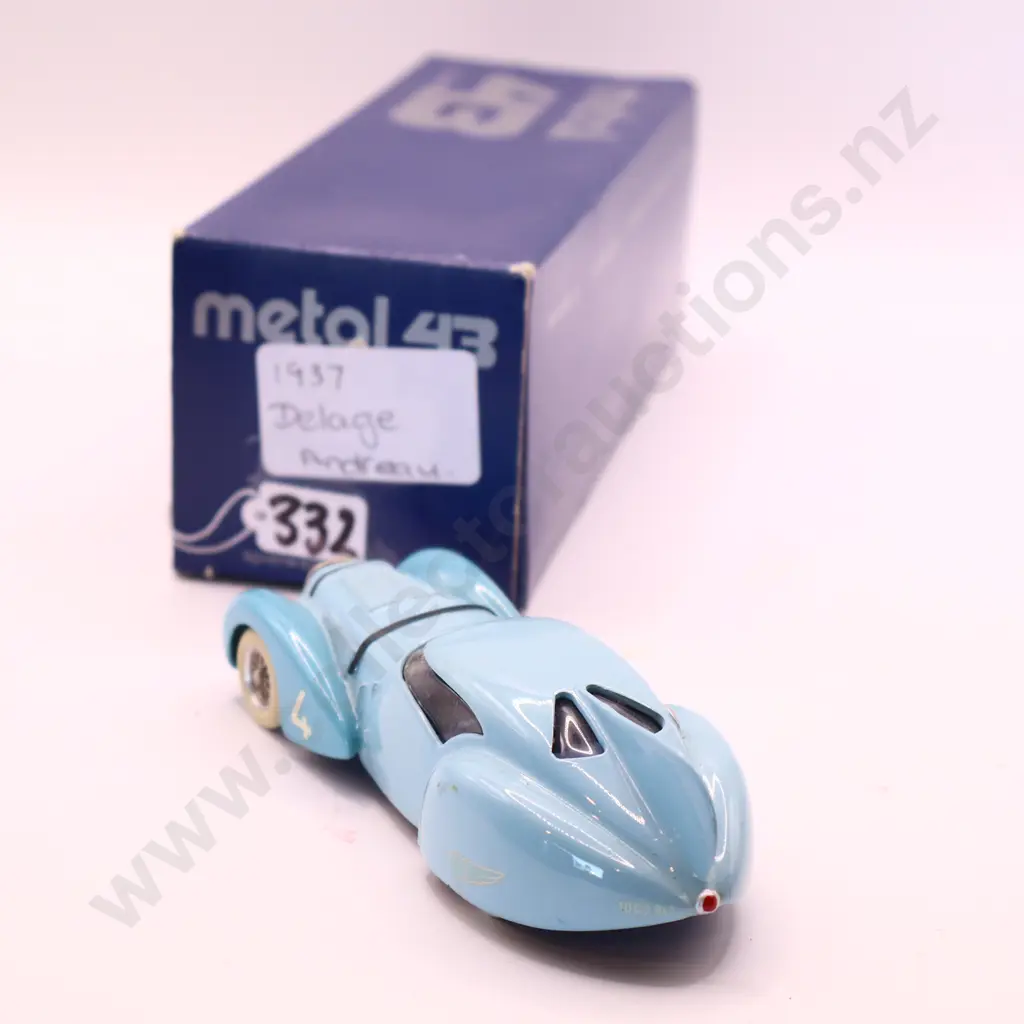 1/43 Metal 43 Delage Andreau  1937 Image 1++