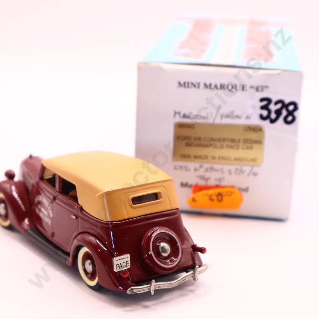 1/43 Mini Marque 43  Ford V8  Indianapolis Pace Car 1935 Image 1++