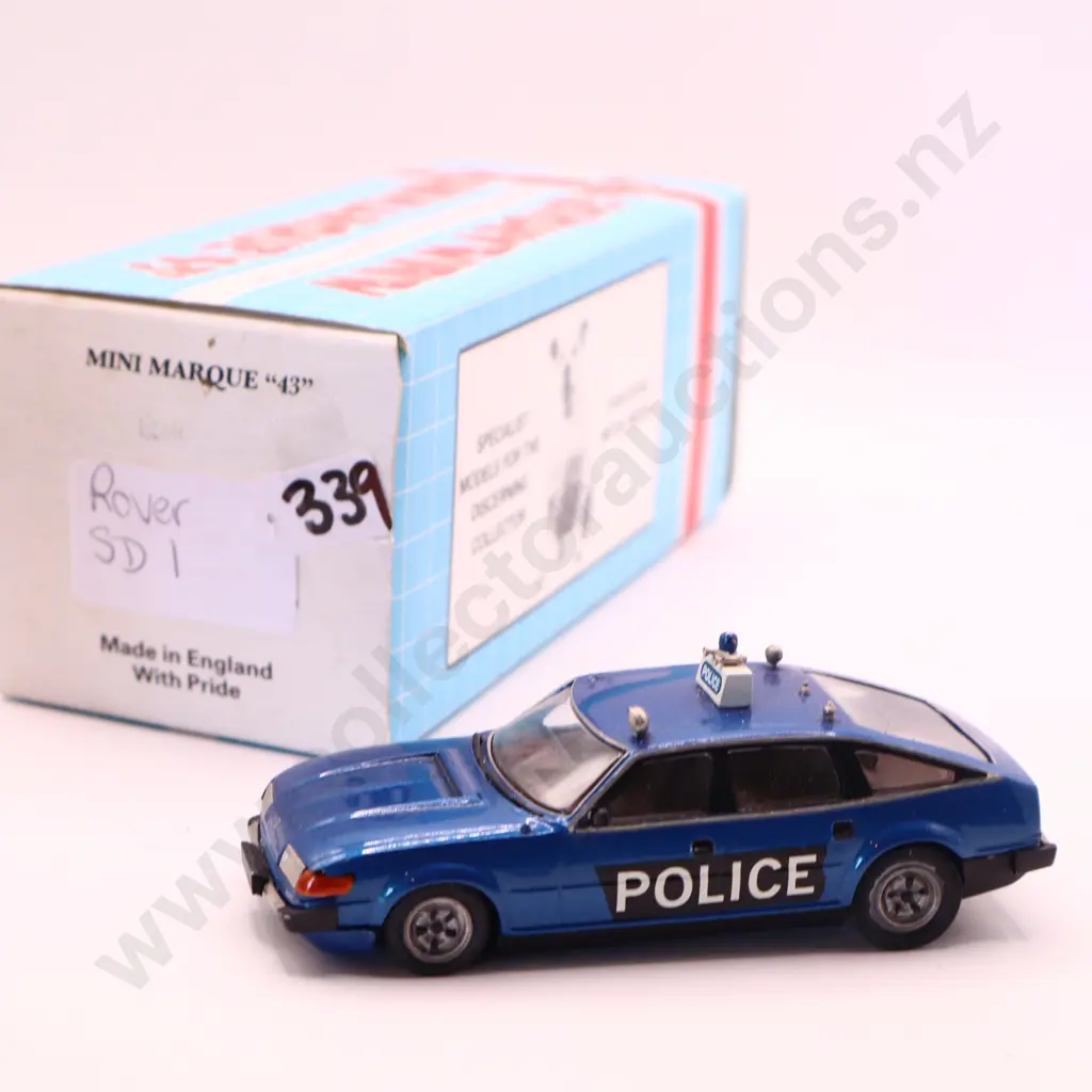 1/43 Mini Marque 43 Rover SD1 Police Car  Image 1++