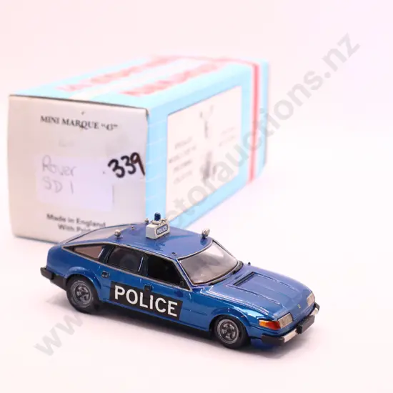 1/43 Mini Marque 43 Rover SD1 Police Car 