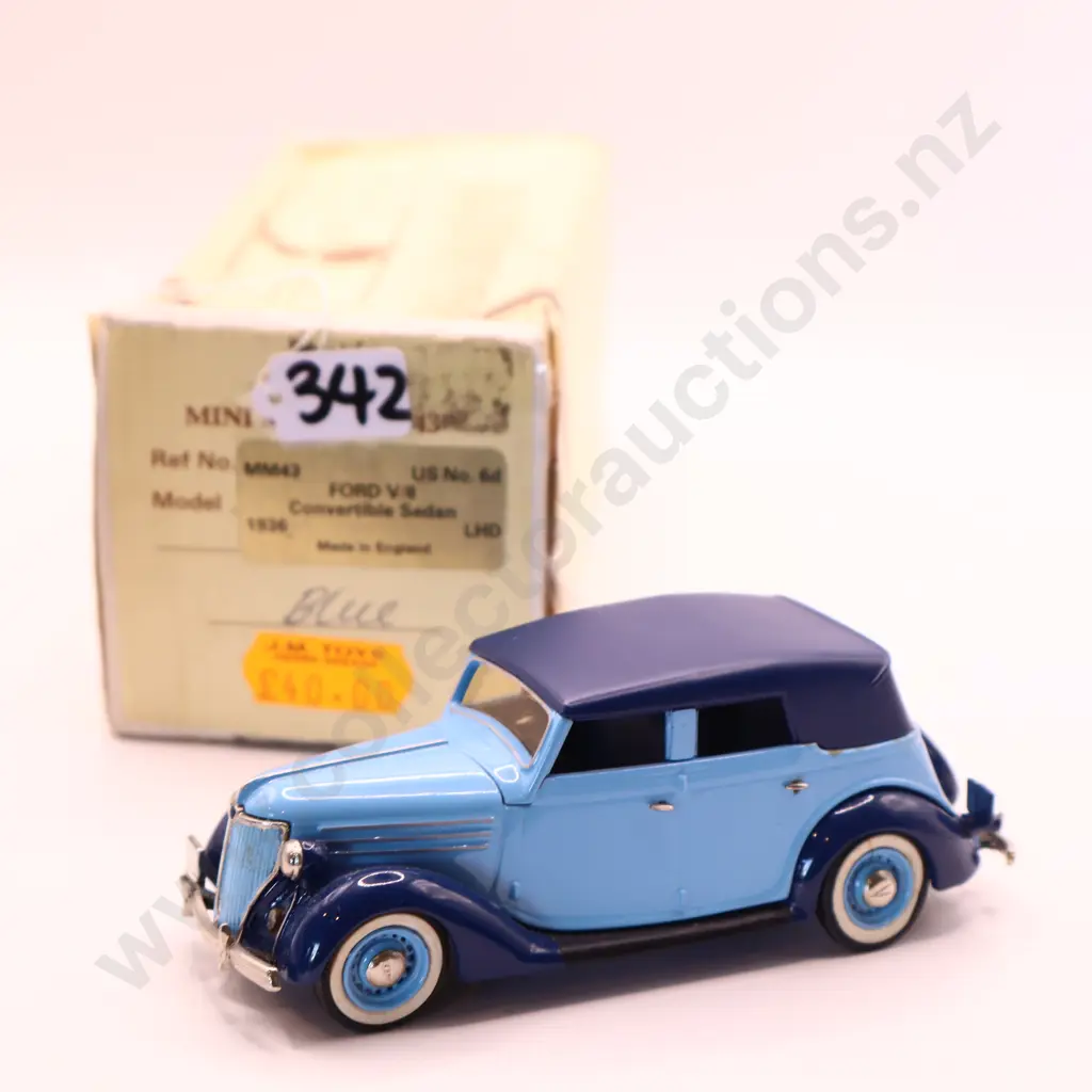 1/43 Mini Marque 43 Ford V8 Convertible Sedan 1936 Image 1++