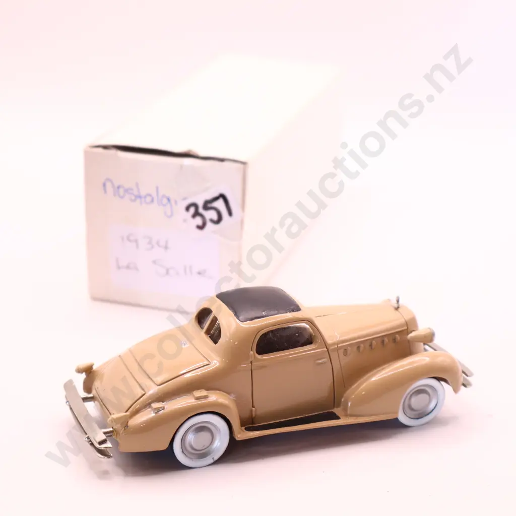 Nostaligic Models  La Salle  1934 Image 1++